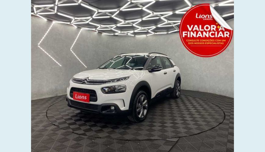 CITROËN C4 CACTUS FEEL 1.6 FLEX AUT. 4P - BRANCO - 2022 Foto 1 (Grande)