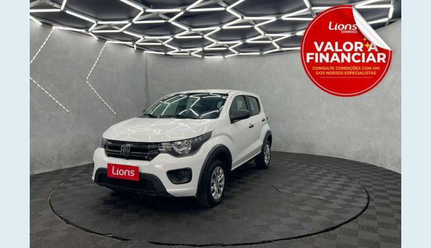 FIAT MOBI LIKE 1.0 FLEX MANUAL 4P - BRANCO - 2021 Foto 1 (Grande)