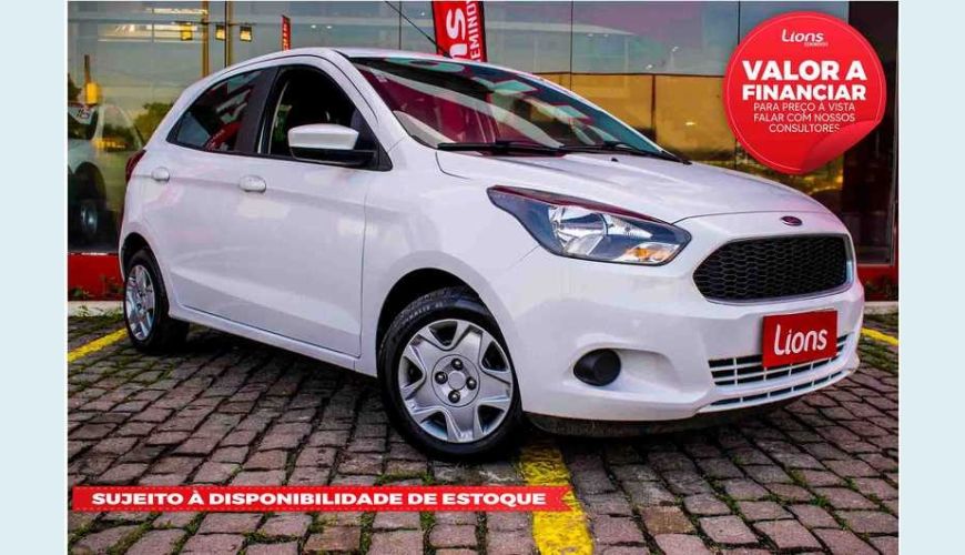FORD KA SE PLUS 1.0 FLEX MANUAL 4P - BRANCO - 2016 Foto 1 (Grande)