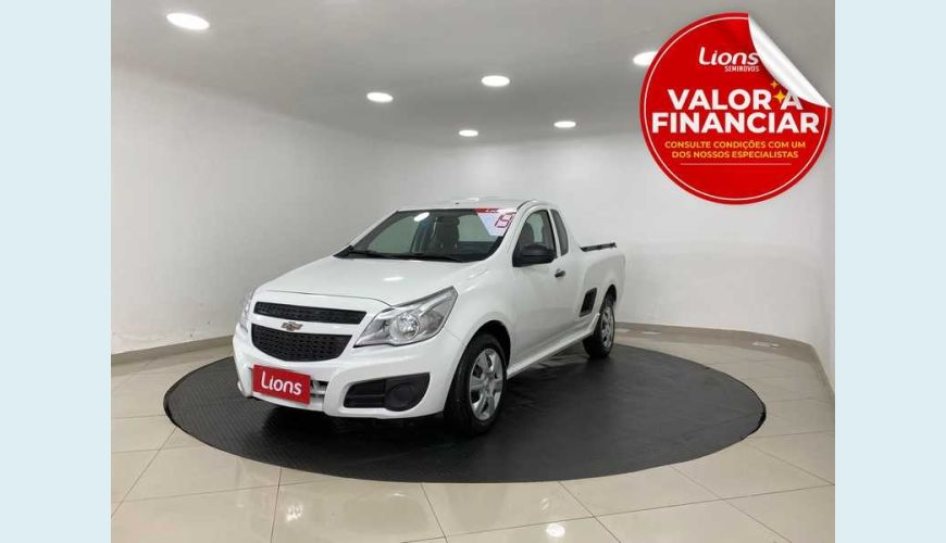 CHEVROLET MONTANA LS 1.4 FLEX MANUAL 2P - BRANCO - 2019 Foto 1 (Grande)
