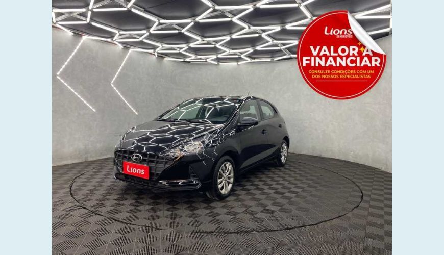 HYUNDAI HB 20 SENSE 1.0 FLEX MANUAL 4P - PRETO - 2022 Foto 1 (Grande)
