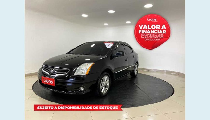 NISSAN NISSAN SENTRA 2.0 16V FLEX MANUAL 4P - PRETO - 2011 Foto 1 (Grande)