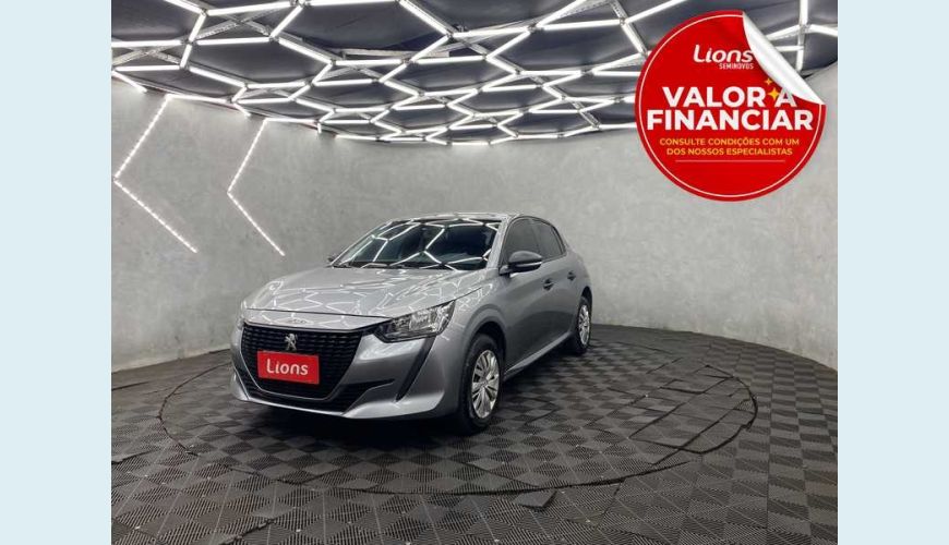 PEUGEOT PEUGEOT 208 LIKE 1.0 FLEX MANUAL 4P - PRATA - 2023 Foto 1 (Grande)