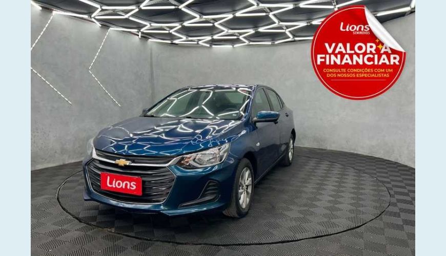 CHEVROLET CHEVROLET ONIX PLUS LT 1.0 FLEX MANUAL 4P - AZUL - 2023 Foto 1 (Grande)