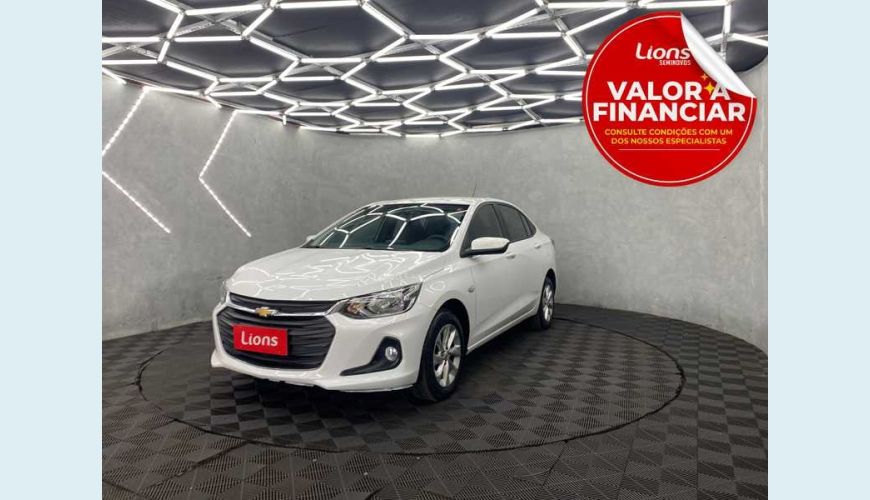 CHEVROLET ONIX PLUS LTZ 1.0 TURBO FLEX AUT. 4P - BRANCO - 2022 Foto 1 (Grande)