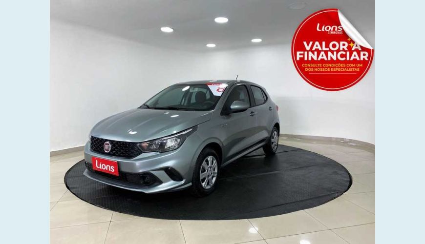FIAT FIAT ARGO DRIVE 1.0 FLEX MANUAL 4P - CINZA - 2018 Foto 1 (Grande)