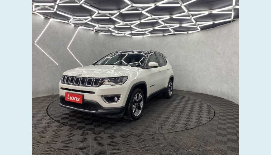 JEEP COMPASS LIMITED 2.0 FLEX AUT. 4P - BRANCO - 2018 Foto 1 (Grande)