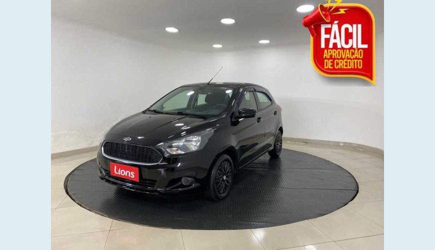 FORD FORD KA SE PLUS 1.0 FLEX MANUAL 4P - PRETO - 2015 Foto 1 (Grande)