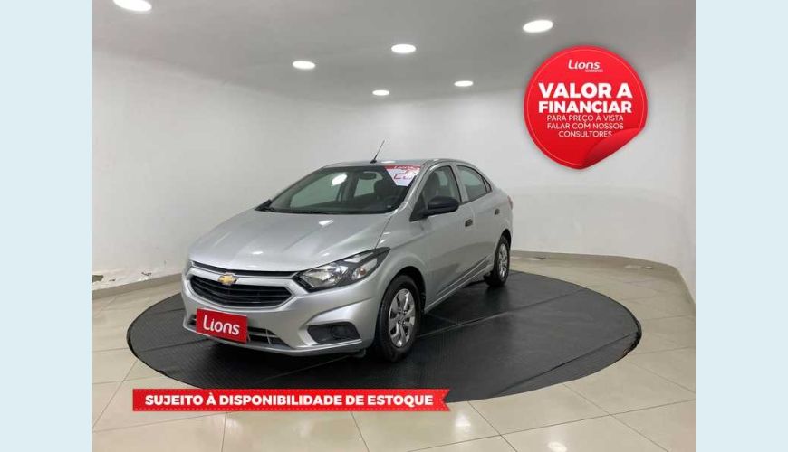 CHEVROLET ONIX PLUS 1.0 TURBO FLEX AUT. 4P - PRATA - 2020 Foto 1 (Grande)