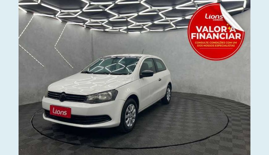 VOLKSWAGEN GOL TEC CITY 1.0 FLEX MANUAL 2P - BRANCO - 2015 Foto 1 (Grande)