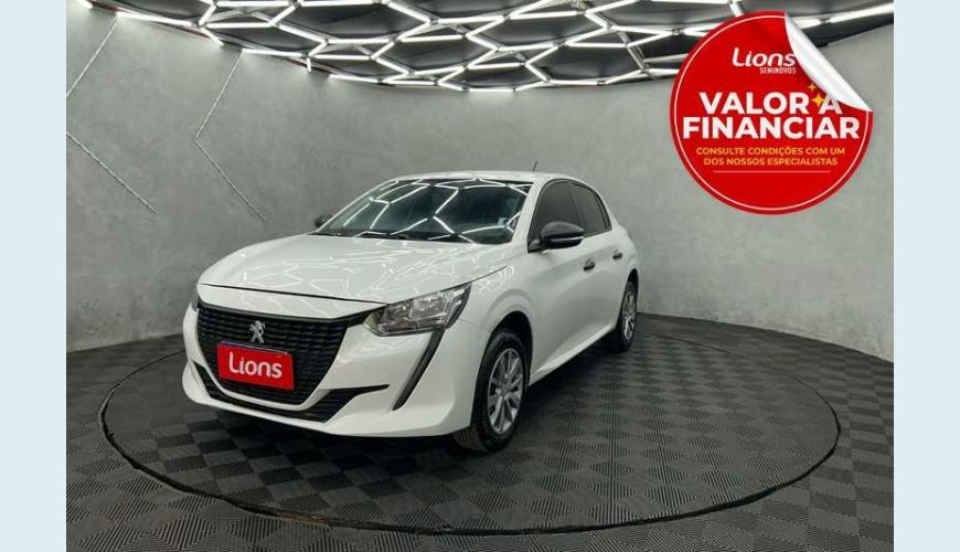 PEUGEOT 208 LIKE 1.0 FLEX MANUAL 4P - BRANCO - 2023 Foto 1 (Grande)