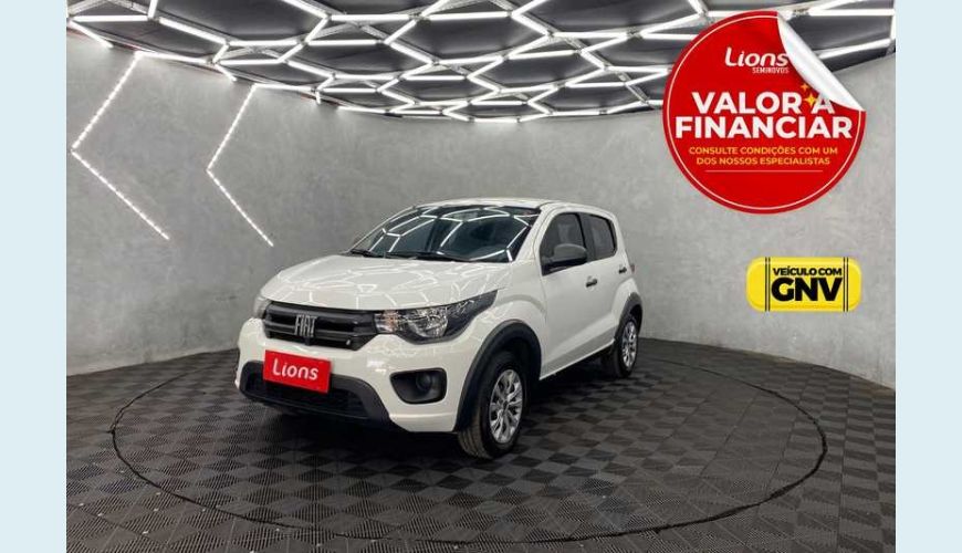 FIAT MOBI LIKE 1.0 FLEX MANUAL 4P - BRANCO - 2021 Foto 1 (Grande)