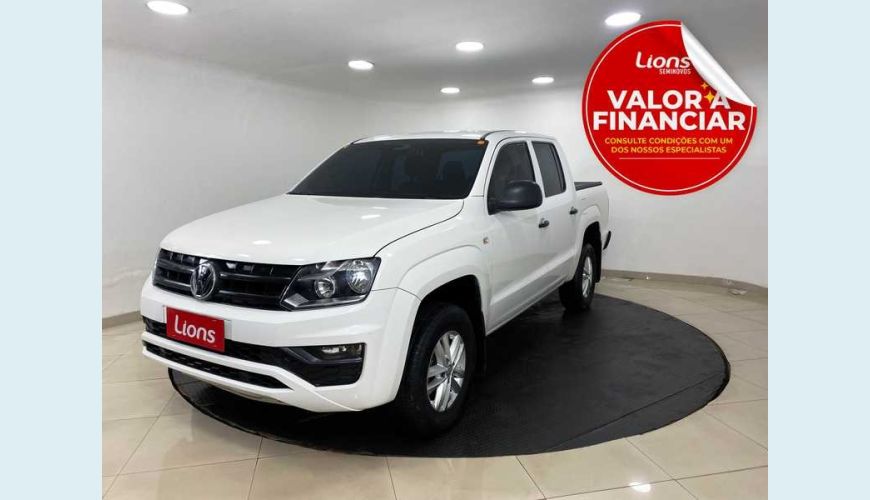 VOLKSWAGEN AMAROK S 4X4 TDI CD 2.0 DIESEL AUT. 4P - BRANCO - 2018 Foto 1 (Grande)