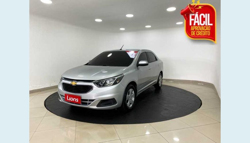 CHEVROLET COBALT LT 1.4 8V FLEX MANUAL 4P - PRATA - 2017 Foto 1 (Grande)
