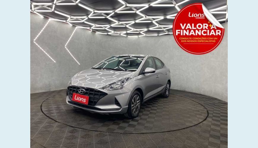 HYUNDAI HYUNDAI HB20S VISION 1.6 FLEX AUT. 4P - PRATA - 2021 Foto 1 (Grande)