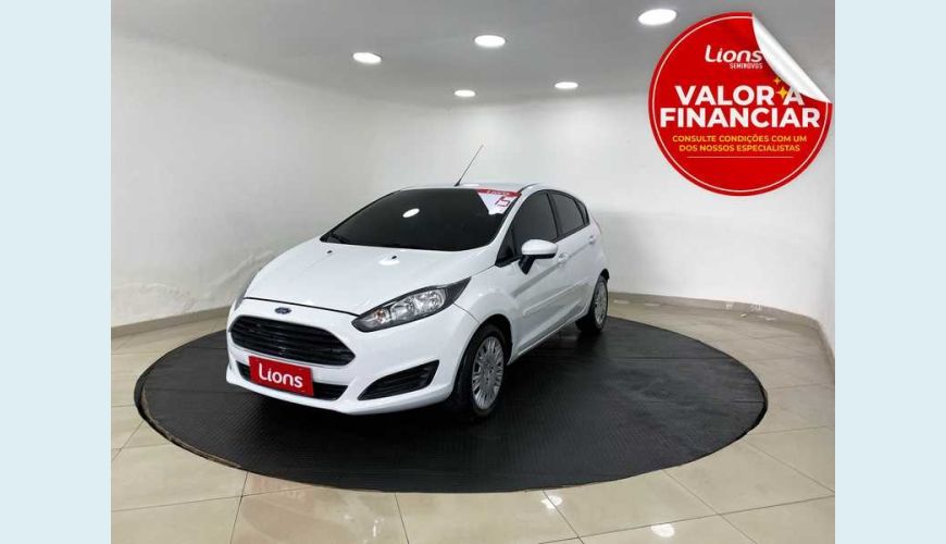 FORD FIESTA S 1.5 16V FLEX MANUAL 4P - BRANCO - 2015 Foto 1 (Grande)