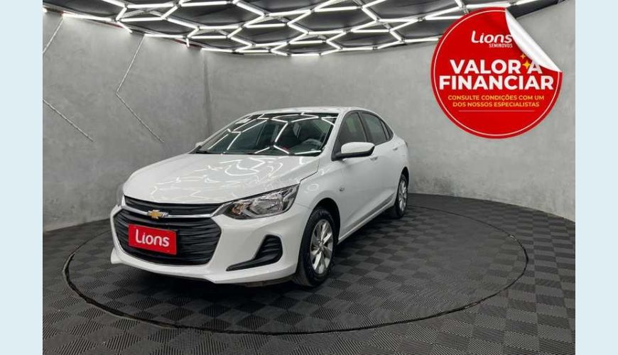 CHEVROLET CHEVROLET ONIX PLUS LT 1.0 FLEX MANUAL 4P - BRANCO - 2023 Foto 1 (Grande)
