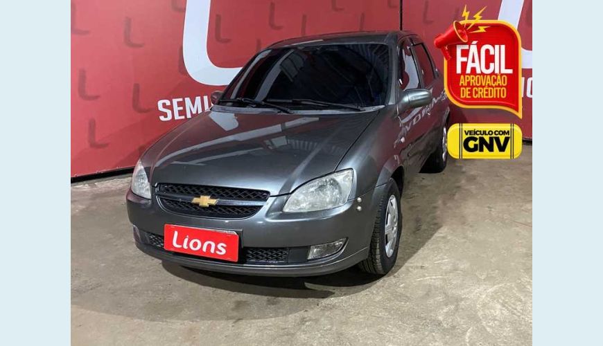 CHEVROLET CLASSIC LS 1.0 FLEX MANUAL 4P - CINZA - 2012 Foto 1 (Grande)