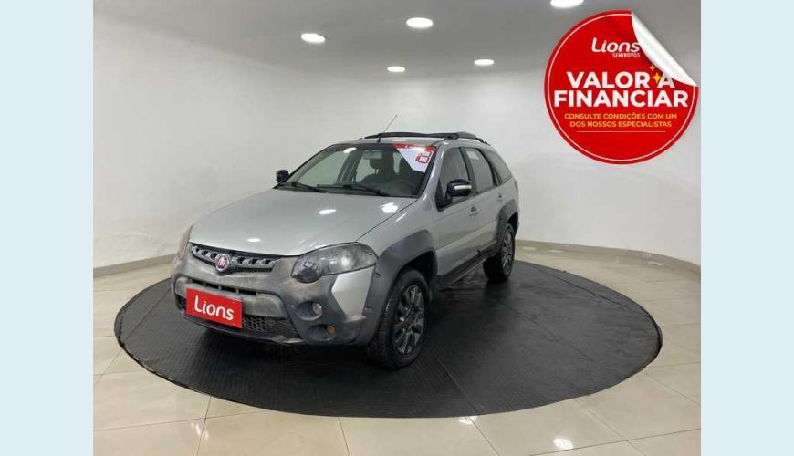 FIAT FIAT PALIO WEEKEND ADVENTURE LOCKER 1.8 8V FLEX MANUAL 4P - PRATA - 2018 Foto 1 (Grande)