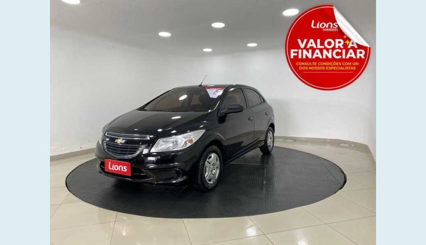 CHEVROLET ONIX LT SPE 1.0 FLEX MANUAL 4P - PRETO - 2015 Foto 1 (Grande)
