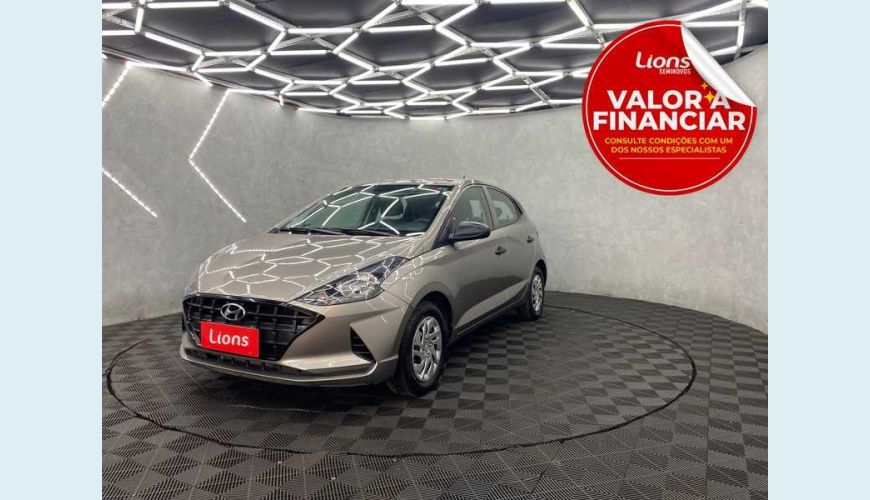 HYUNDAI HYUNDAI HB20 SENSE 1.0 FLEX MANUAL 4P - PRATA - 2022 Foto 1 (Grande)