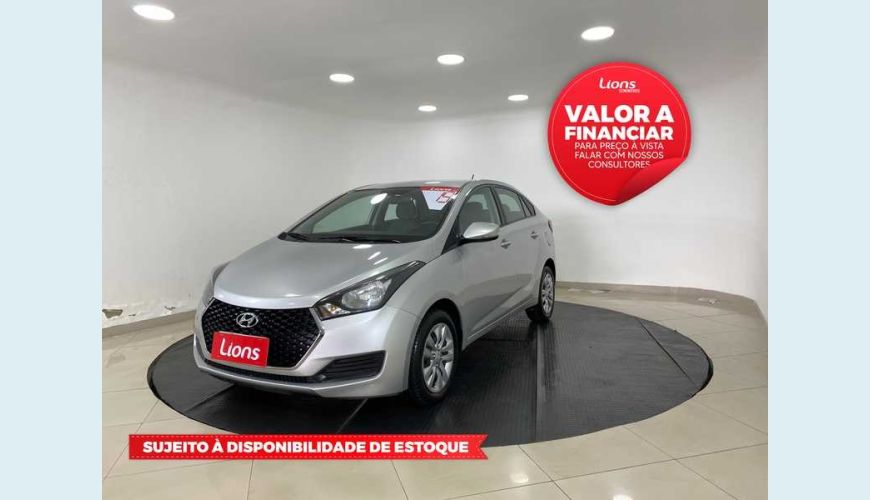HYUNDAI HB 20S COMFORT PLUS 1.0 TURBO FLEX MANUAL 4P - PRATA - 2019 Foto 1 (Grande)