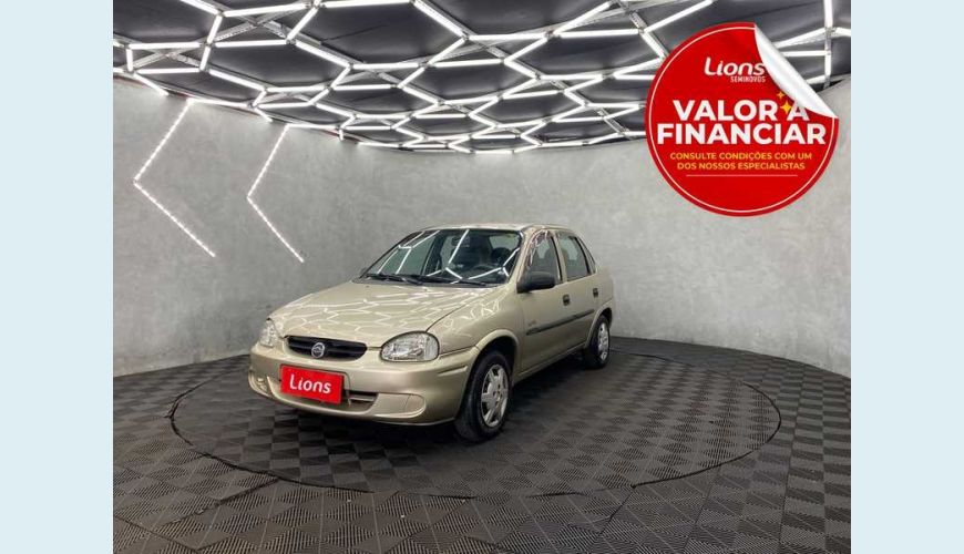 CHEVROLET CORSA SEDAN CLASSIC 1.0 FLEX MANUAL 4P - BEGE - 2007 Foto 1 (Grande)