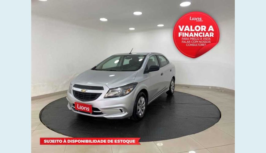 CHEVROLET CHEVROLET PRISMA JOY 1.0 FLEX MANUAL 4P - PRATA - 2019 Foto 1 (Grande)