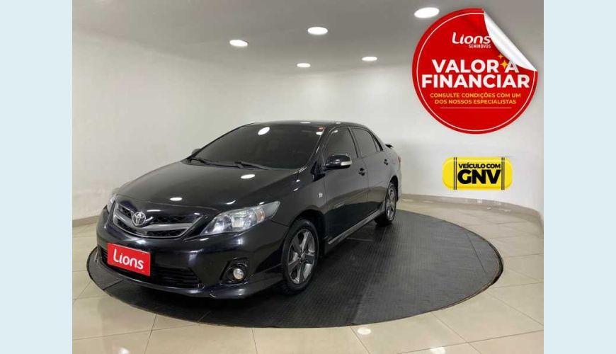 TOYOTA COROLLA XEI 2.0 FLEX AUT. 4P - PRETO - 2013 Foto 1 (Grande)