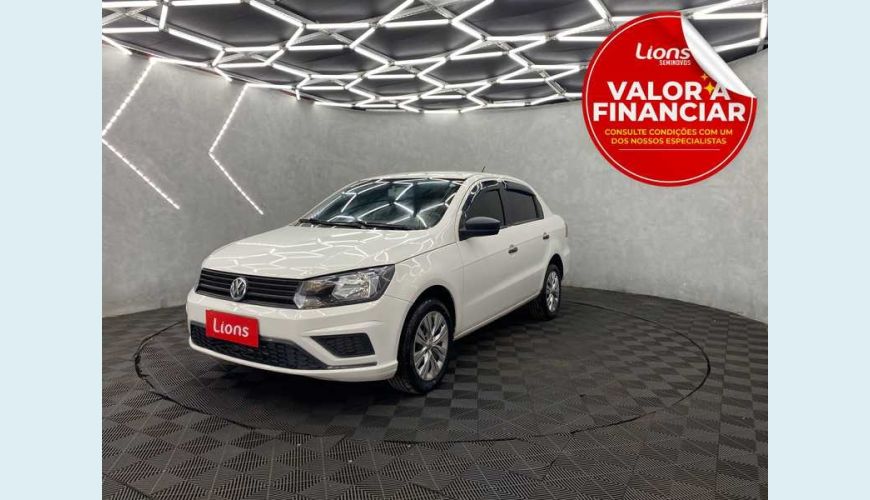 VOLKSWAGEN VOYAGE 1.6 FLEX MANUAL 4P - BRANCO - 2022 Foto 1 (Grande)
