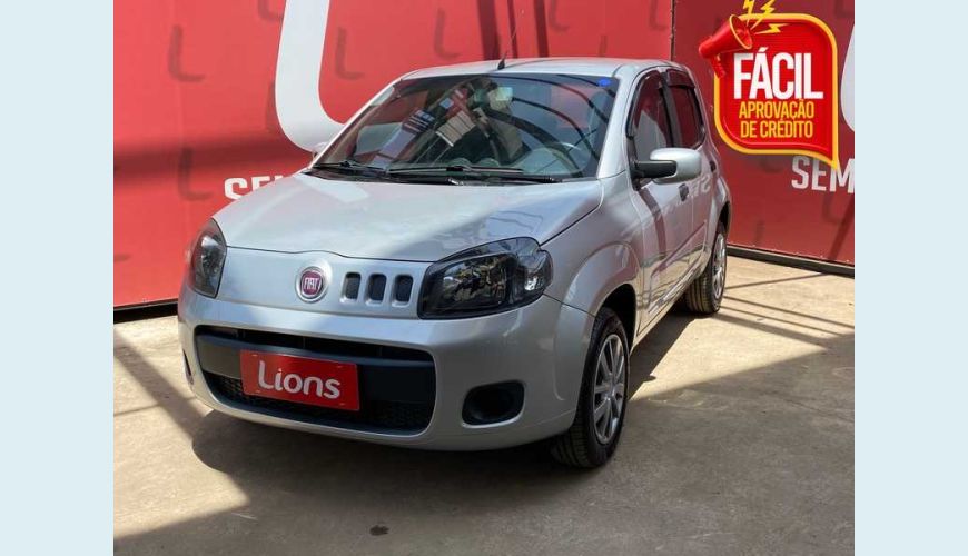 FIAT FIAT UNO VIVACE 1.0 8V FLEX MANUAL 4P - PRATA - 2016 Foto 1 (Grande)