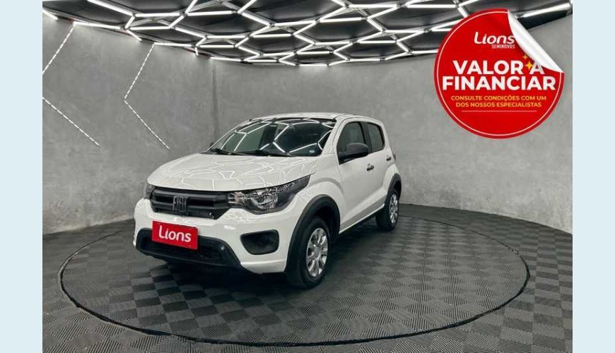 FIAT FIAT MOBI LIKE 1.0 FLEX MANUAL 4P - BRANCO - 2023 Foto 1 (Grande)