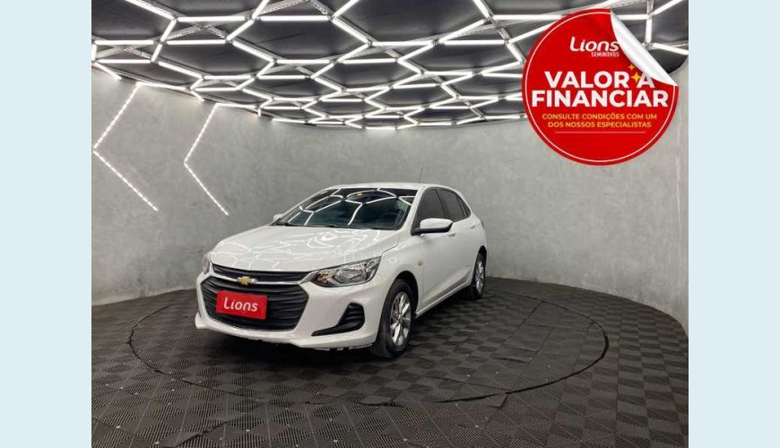 CHEVROLET ONIX LT 1.0 TURBO FLEX MANUAL 4P - BRANCO - 2023 Foto 1 (Grande)