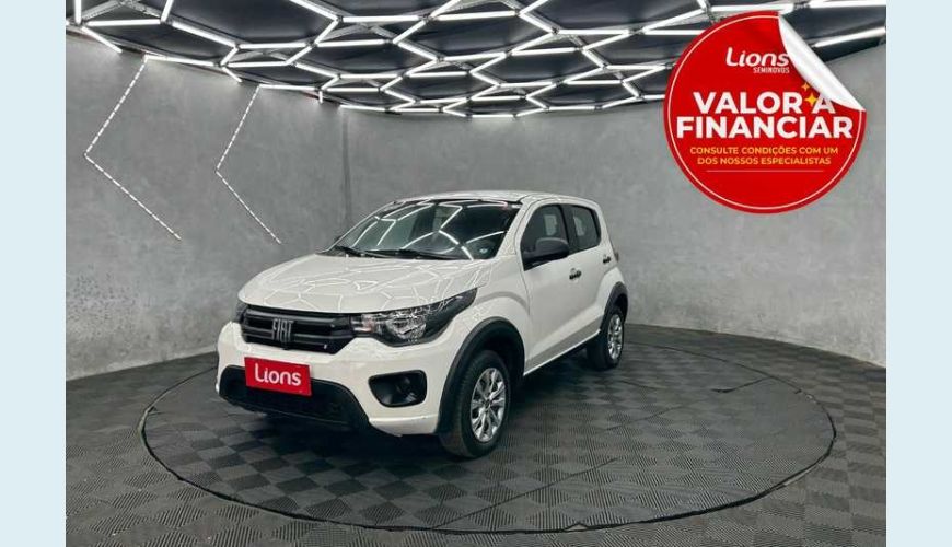 FIAT MOBI LIKE 1.0 FLEX MANUAL 4P - BRANCO - 2023 Foto 1 (Grande)