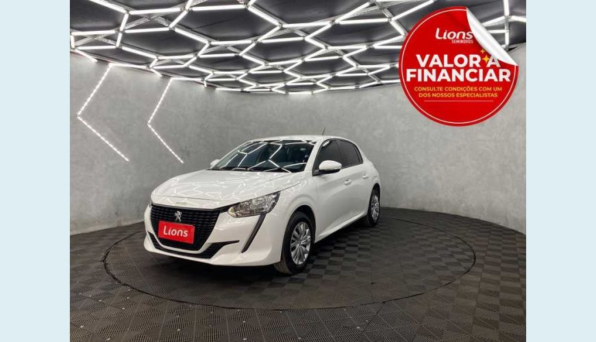 PEUGEOT 208 LIKE 1.6 FLEX MANUAL 4P - BRANCO - 2022 Foto 1 (Grande)
