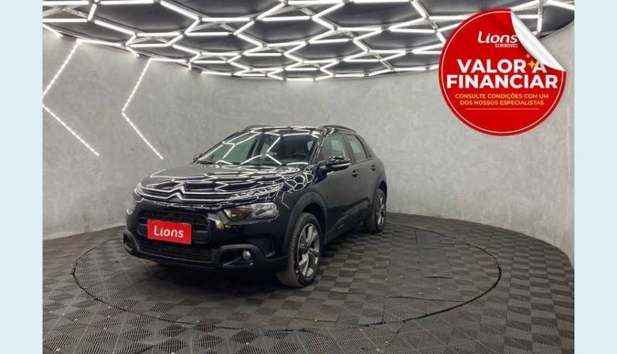 CITROËN CITREN C4 CACTUS FEEL 1.6 FLEX AUT. 4P - PRETO - 2022 Foto 1 (Grande)