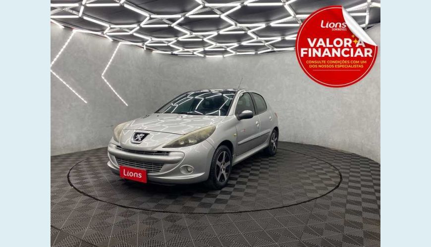 PEUGEOT 207 XS 1.6 16V FLEX MANUAL 4P - PRATA - 2013 Foto 1 (Grande)