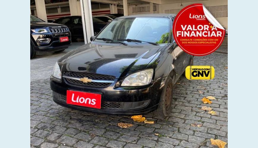 CHEVROLET CLASSIC LS 1.0 FLEX MANUAL 4P - PRETO - 2013 Foto 1 (Grande)
