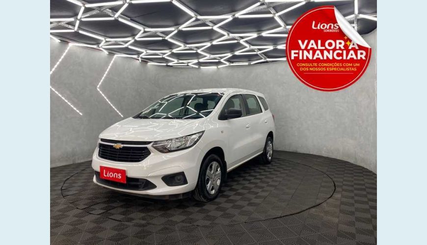 CHEVROLET SPIN LS 1.8 FLEX MANUAL 4P - BRANCO - 2022 Foto 1 (Grande)