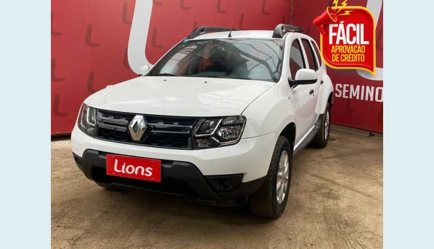 RENAULT DUSTER DYNAMIQUE 1.6 16V FLEX MANUAL 4P - BRANCO - 2017 Foto 1 (Grande)