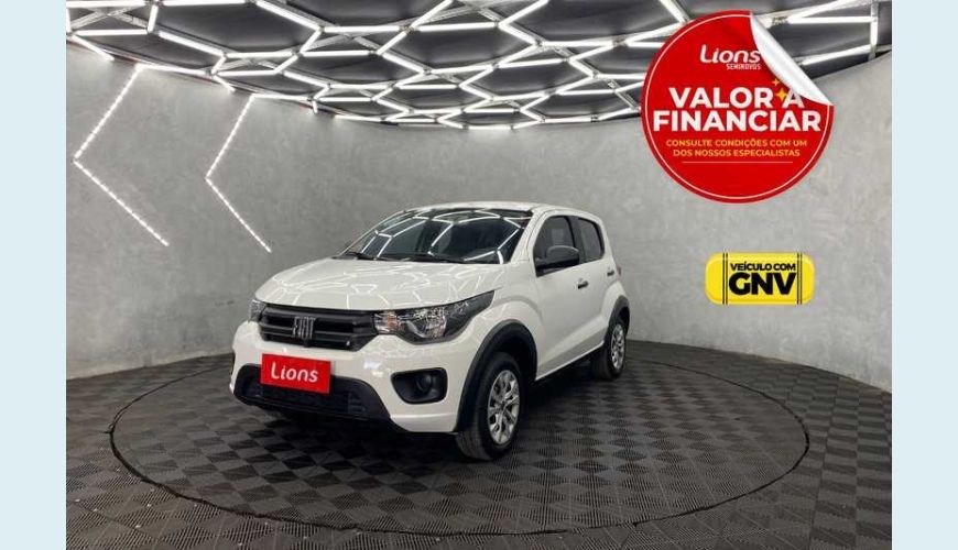 FIAT FIAT MOBI LIKE 1.0 FLEX MANUAL 4P - BRANCO - 2021 Foto 1 (Grande)