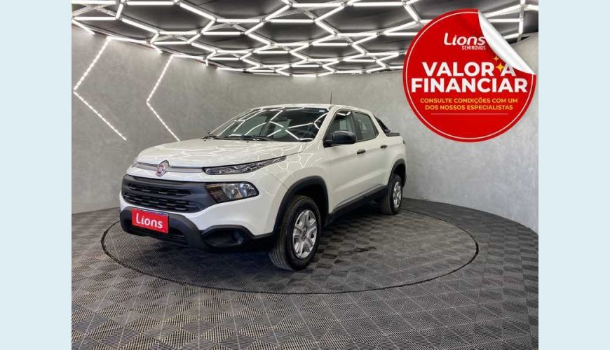FIAT FIAT TORO ENDURANCE 1.8 FLEX AUT. 4P - BRANCO - 2021 Foto 1 (Grande)