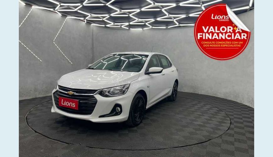 CHEVROLET CHEVROLET ONIX LT 1.0 TURBO FLEX MANUAL 4P - BRANCO - 2024 Foto 1 (Grande)