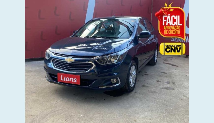 CHEVROLET CHEVROLET COBALT LTZ 1.4 8V FLEX MANUAL 4P - AZUL - 2019 Foto 1 (Grande)