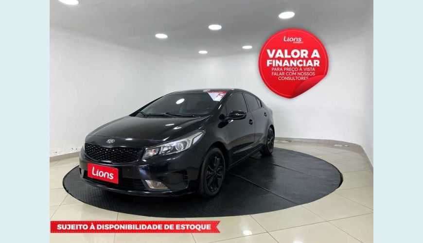 KIA CERATO SX 1.6 FLEX MANUAL 4P - PRETO - 2019 Foto 1 (Grande)