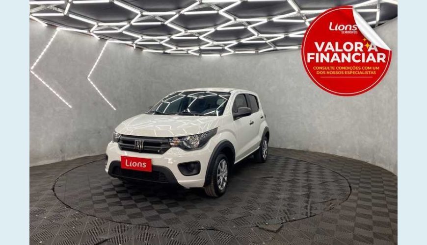 FIAT MOBI LIKE 1.0 FLEX MANUAL 4P - BRANCO - 2021 Foto 1 (Grande)