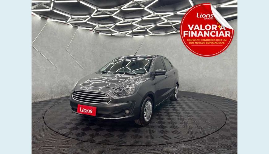 FORD FORD KA SEDAN SE 1.5 12V FLEX AUT. 4P - CINZA - 2019 Foto 1 (Grande)