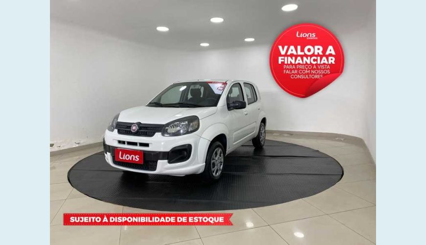 FIAT FIAT UNO DRIVE FIREFLY 1.0 FLEX MANUAL 4P - BRANCO - 2019 Foto 1 (Grande)