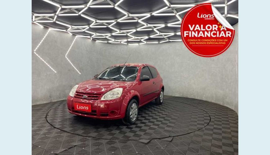 FORD KA 1.0 FLEX MANUAL 3P - VERMELHO - 2011 Foto 1 (Grande)