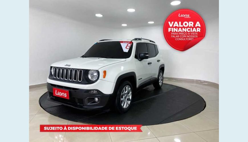 JEEP RENEGADE 1.8 FLEX AUT. 4P - BRANCO - 2018 Foto 1 (Grande)